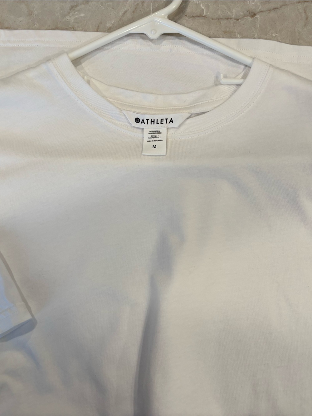 Athleta Women’s Classic Crew Neck T-Shirt in White